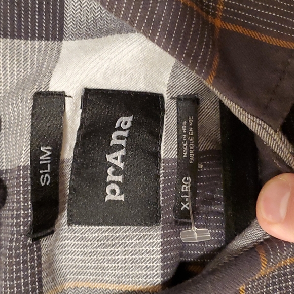 Prana Los Feliz Flannel - Slim XL - Picture 2 of 5